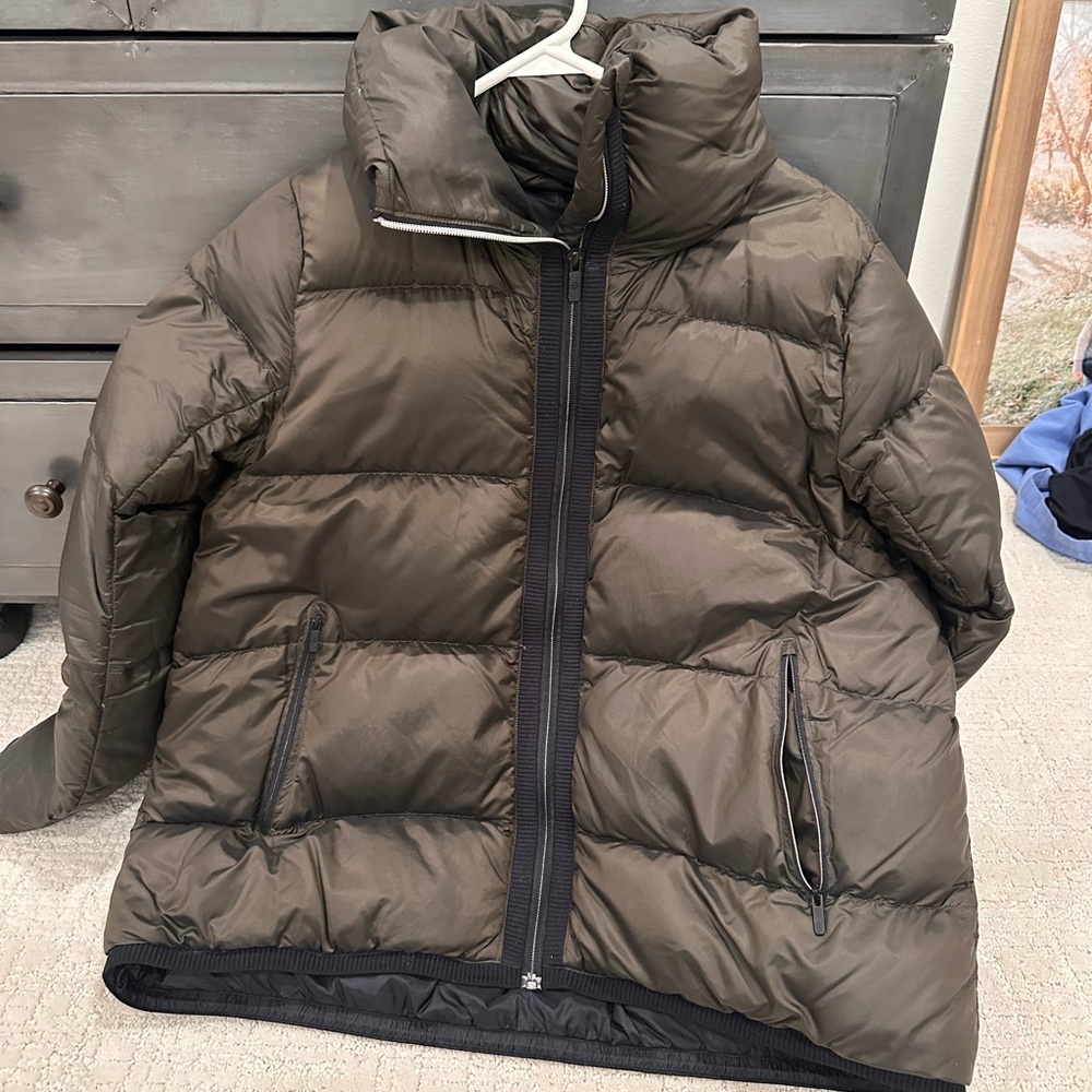lululemon athletica Brown Puffer Jacket
